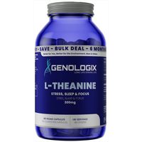 Genologix L-Theanine (Stress, Sleep, Focus) - 180 Day Supply